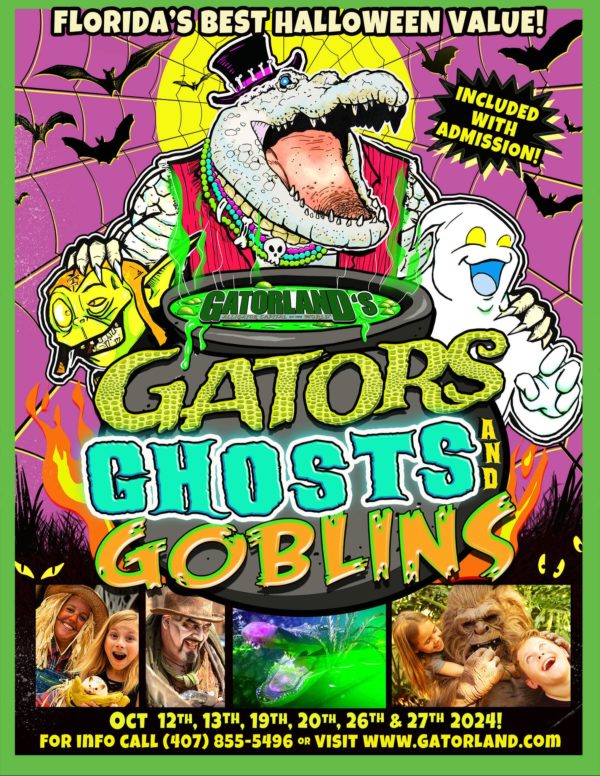 Gators ghosts goblins POSTER 2024