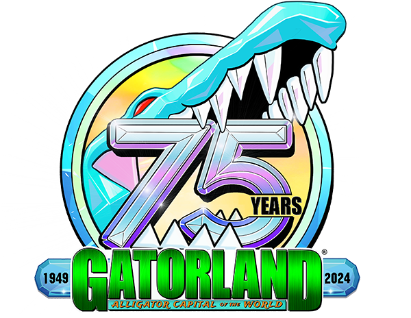 Gatorland 75th Anniversary logo